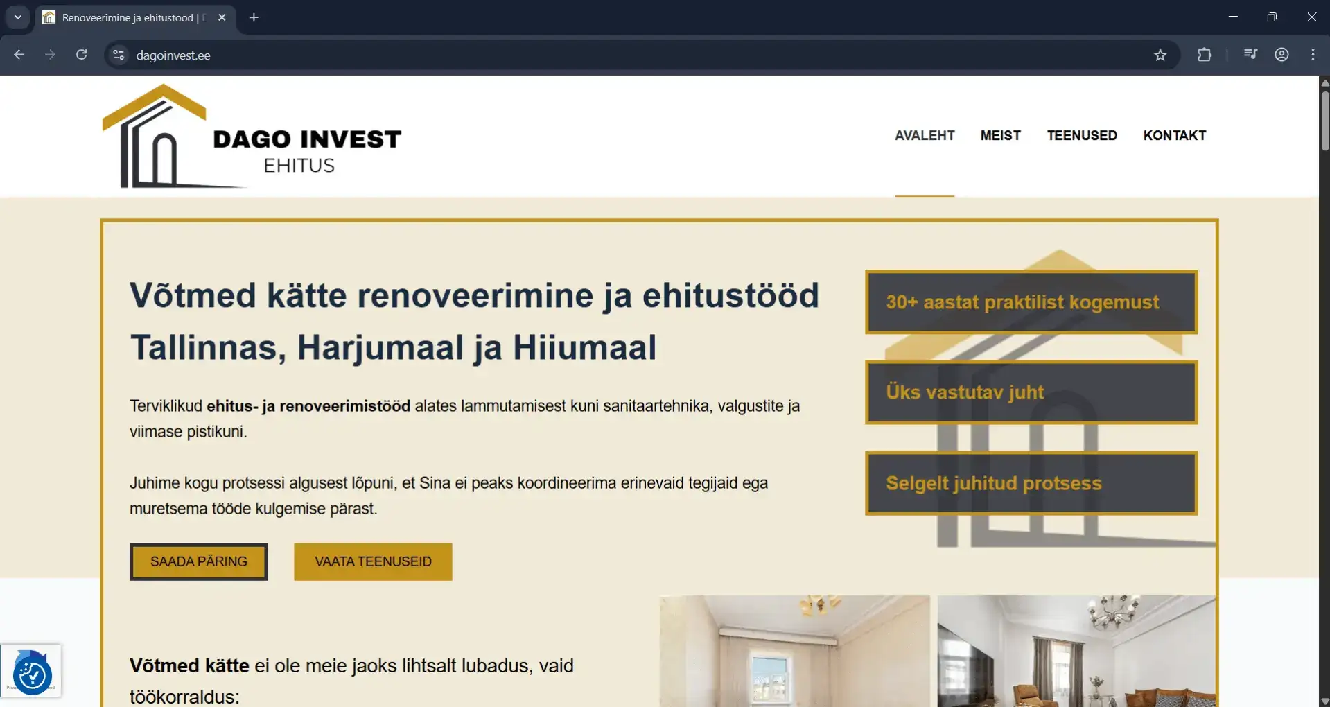 dagoinvest.ee koduleht